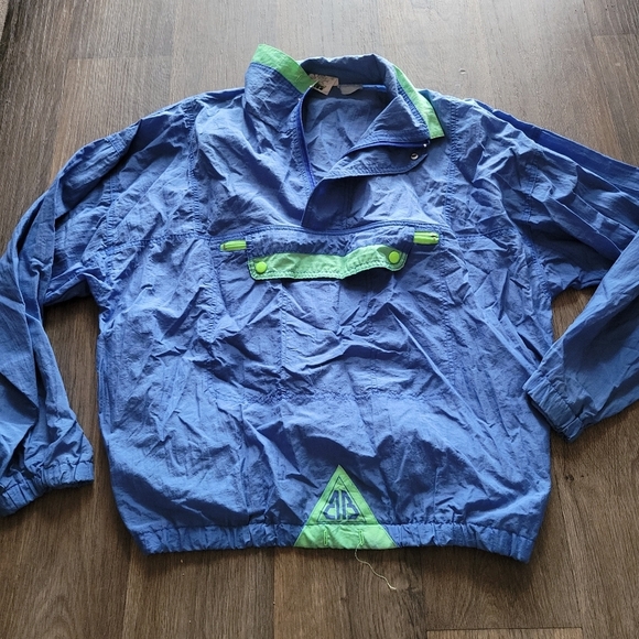 Vintage Other - Beach Blvd Vintage Windbreaker pull over